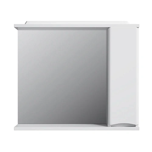 Зеркальный шкаф AM.PM Like M80MPR0801WG 80 см, с подсветкой, правый, белый Зеркальный шкаф AM.PM Like M80MPR0801WG 80 см, с подсветкой, правый, белый