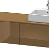 Тумба под раковину Duravit XSquare XS4904R6161 160 см Коричнево-оливковый глянцевый Тумба под раковину Duravit XSquare XS4904R6161 160 см Коричнево-оливковый глянцевый