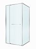 Душевой уголок CEZARES LUX-AH-FS-11-100/90-C-CR 100x90 см, профиль хром, стекло прозрачное