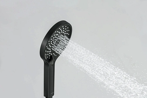 Душевой гарнитур Aquatek Лугано AQ2035MB черный матовый Душевой гарнитур Aquatek Лугано AQ2035MB черный матовый