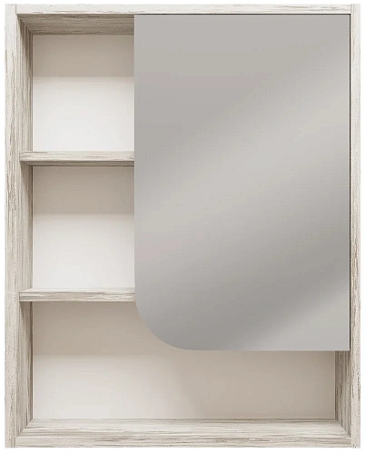 Зеркальный шкаф DIWO Самара 60 R, дуб скандинавский, прямоугольное, навесное, левый, под дерево 4618 461849 Зеркальный шкаф DIWO Самара 60 R, дуб скандинавский, прямоугольное, навесное, левый, под дерево 4618 461849