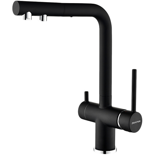 Смеситель для кухни Paulmark SERPENTINE антрацит Se213222-AN Смеситель для кухни Paulmark SERPENTINE антрацит Se213222-AN