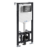 Картинка анонса товара «инсталляция для унитаза wasserkraft aller 10tlt.010.me.pb01 с клавишей смыва черный»