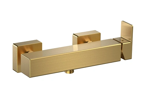 Смеситель для душа AQUAme Savona AQM6813BG золото шлифованное Смеситель для душа AQUAme Savona AQM6813BG золото шлифованное