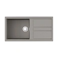 Кухонная мойка Omoikiri Kitagawa 100-GR Artceramic/leningrad grey 4993788 Кухонная мойка Omoikiri Kitagawa 100-GR Artceramic/leningrad grey 4993788