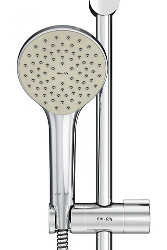 Душевой гарнитур AM.PM Gem F0190100 штанга 700, шланг 1 750 мм, хром Душевой гарнитур AM.PM Gem F0190100 штанга 700, шланг 1 750 мм, хром