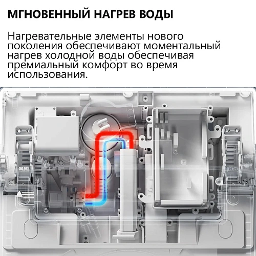 Унитаз SMART ABBER Bequem AC1121S подвесной, электронный с функцией биде, белый Унитаз SMART ABBER Bequem AC1121S подвесной, электронный с функцией биде, белый