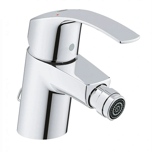 Смеситель для биде GROHE Eurosmart New с цепочкой, хром (32927002) Смеситель для биде GROHE Eurosmart New с цепочкой, хром (32927002)