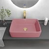 Раковина GROSSMAN Color GR-3016PIM (480x370x130) розовая матовая Раковина GROSSMAN Color GR-3016PIM (480x370x130) розовая матовая