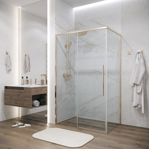 Боковая стенка GROSSMAN Galaxy 200.K33.01.70.32.00 (70x195) золото сатин, стекло прозрачное Боковая стенка GROSSMAN Galaxy 200.K33.01.70.32.00 (70x195) золото сатин, стекло прозрачное