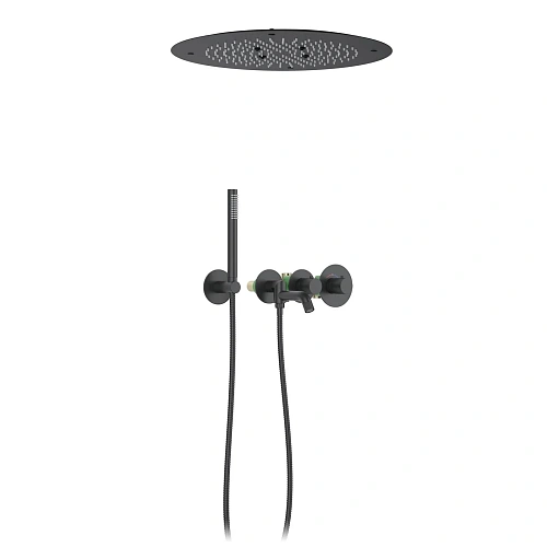 Душевая система Timo Saona SX-2358/03SM встраиваемая с термостатом черный Душевая система Timo Saona SX-2358/03SM встраиваемая с термостатом черный