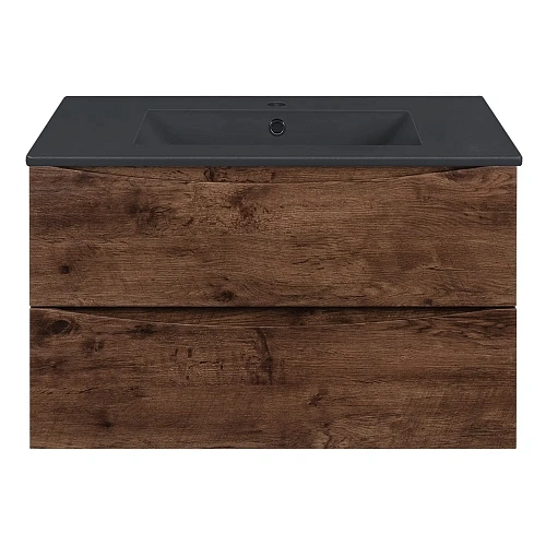 Тумба под раковину Vincea Mia 750 VMC-2MC750RW подвесная, 2 выкатных ящика soft close, R.Wood Тумба под раковину Vincea Mia 750 VMC-2MC750RW подвесная, 2 выкатных ящика soft close, R.Wood