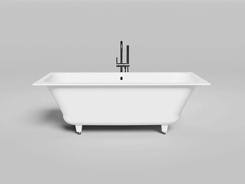 Ванна из искусственного камня Salini ORLANDA AXIS 170x75 покраска по RAL полностью 103223MF S-Stone Ванна из искусственного камня Salini ORLANDA AXIS 170x75 покраска по RAL полностью 103223MF S-Stone