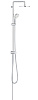 Картинка анонса товара «душевая система grohe new tempesta rustic 200 с переключателем (без смесителя), хром (26454001)»