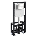 Инсталляция для унитаза WasserKRAFT Dill 61TLT.010.ME.BN04 с клавишей смыва никель Инсталляция для унитаза WasserKRAFT Dill 61TLT.010.ME.BN04 с клавишей смыва никель