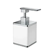 Дозатор жидкого мыла Boheme 10969-W-CR белый-хром Дозатор жидкого мыла Boheme 10969-W-CR белый-хром