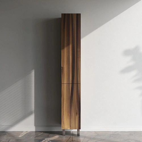 Шкаф-пенал AM.PM Gem M90CSR0306HF напольный, правый, 30 см, push-to-open, орех Шкаф-пенал AM.PM Gem M90CSR0306HF напольный, правый, 30 см, push-to-open, орех