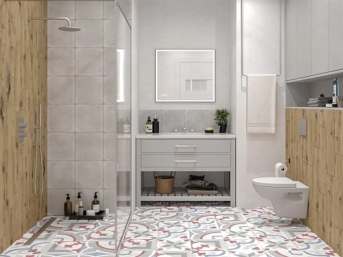 Керамогранит Cersanit Motley цветок многоцветный 29,8x29,8 MO4A453 Керамогранит Cersanit Motley цветок многоцветный 29,8x29,8 MO4A453