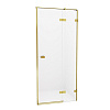 Картинка анонса товара «душевая дверь new trendy avexa gold 100x200 exk-1719 (брашированное золото)»