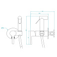 Гигиенический душ RGW Shower Panels SP-206 хром Гигиенический душ RGW Shower Panels SP-206 хром