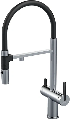 Смеситель для кухни Paulmark Gravity брашированная нерж.сталь Gr213888-BS Смеситель для кухни Paulmark Gravity брашированная нерж.сталь Gr213888-BS