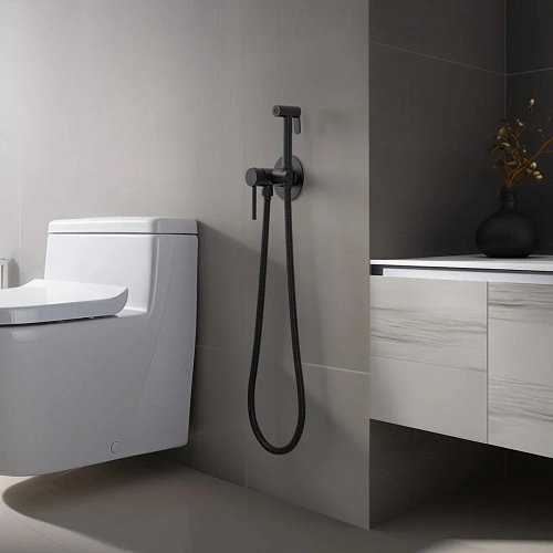 Гигиенический душ Timo Saona 2338/03SM черный Гигиенический душ Timo Saona 2338/03SM черный