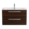 Тумба под раковину CEZARES ECO-CER-N-800-2C-SO-NCS-P орех шоколад софт 800x457 подвесная Тумба под раковину CEZARES ECO-CER-N-800-2C-SO-NCS-P орех шоколад софт 800x457 подвесная