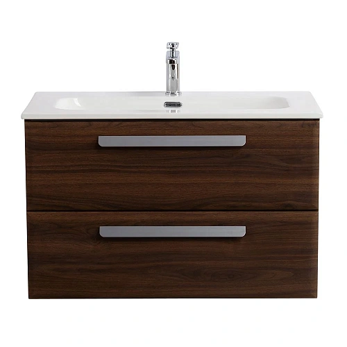 Тумба под раковину CEZARES ECO-CER-N-800-2C-SO-NCS-P орех шоколад софт 800x457 подвесная Тумба под раковину CEZARES ECO-CER-N-800-2C-SO-NCS-P орех шоколад софт 800x457 подвесная