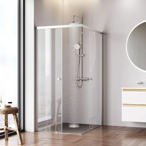 Душевой уголок AM.PM X-joy W94G-403-120290-MТ1К 120x90 хром матовый, стекло прозрачное Душевой уголок AM.PM X-joy W94G-403-120290-MТ1К 120x90 хром матовый, стекло прозрачное