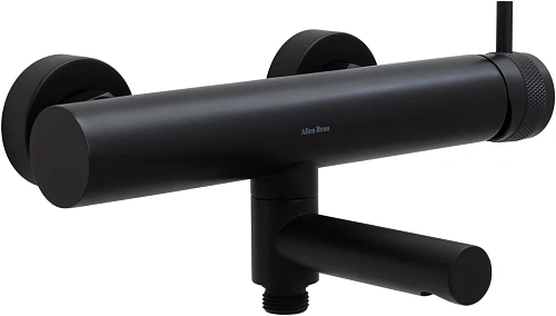 Смеситель для ванны Allen Brau Priority 5.31B10-31 черный матовый Смеситель для ванны Allen Brau Priority 5.31B10-31 черный матовый