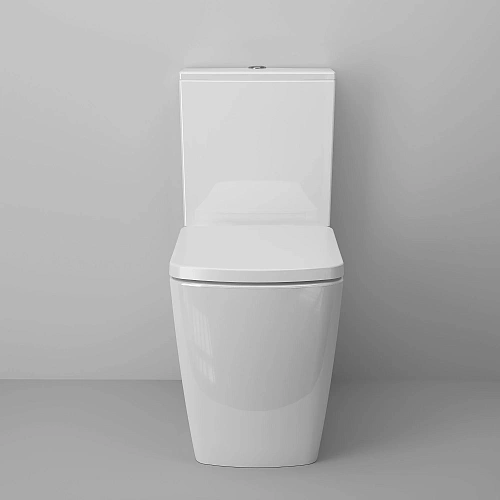 Унитаз напольный Ambassador Kingston 147K19001RS (650x360x810) безободковый, с тонкой крышкой Унитаз напольный Ambassador Kingston 147K19001RS (650x360x810) безободковый, с тонкой крышкой