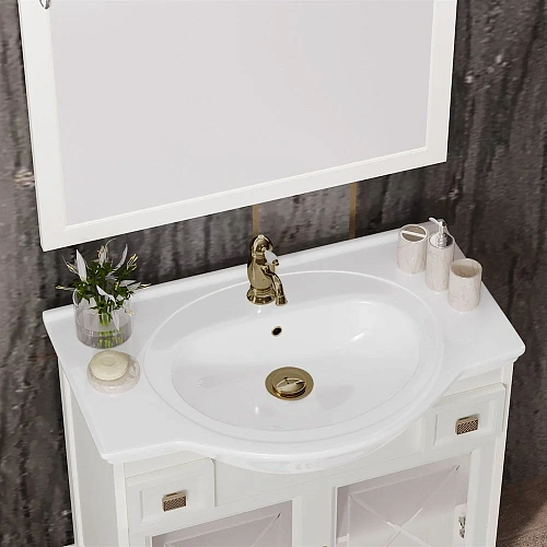 Тумба под раковину Opadiris Борджи 85 00-00003197 слоновая кость Тумба под раковину Opadiris Борджи 85 00-00003197 слоновая кость