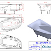 Ванна из искусственного камня Astra-Form Селена 01010080 левая, Solid Surface 1700х1000 Ванна из искусственного камня Astra-Form Селена 01010080 левая, Solid Surface 1700х1000