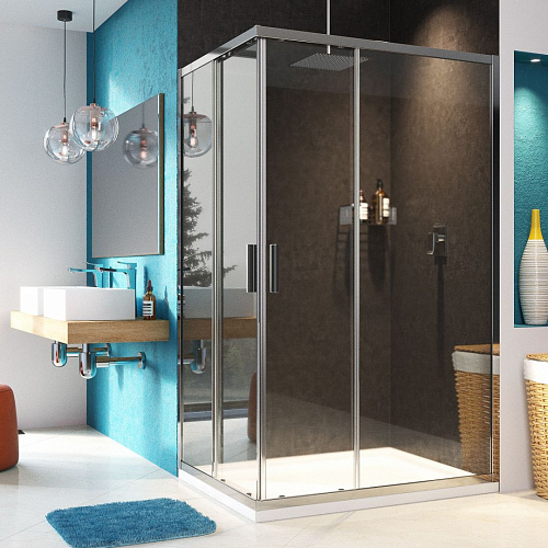 Душевой уголок WasserKRAFT Lippe 45S07 хром Душевой уголок WasserKRAFT Lippe 45S07 хром