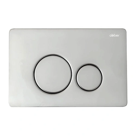 Клавиша смыва ABBER AC0121 хром Клавиша смыва ABBER AC0121 хром