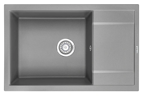 Кухонная мойка Granula 7805, АЛЮМИНИУМ, кварц 780х500 Кухонная мойка Granula 7805, АЛЮМИНИУМ, кварц 780х500