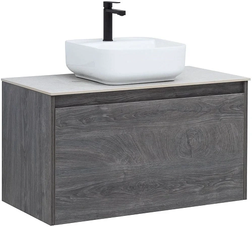 Тумба под раковину Aquanet Nova Lite 90 дуб рошелье (1 ящик) 00242269 Тумба под раковину Aquanet Nova Lite 90 дуб рошелье (1 ящик) 00242269