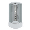 Картинка анонса товара «душевая кабина niagara classic ng-2308-14g (900х900х2150) высокий поддон (40см) стекло матовое тонированное 23081424g»