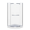 Картинка анонса товара «душевой уголок grossman classic gr-7090 90x90x190 полукруг, дверь распашная»