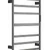 Полотенцесушитель электрический Raglo R350.06.09 настенный сенсорный с терморегулятором, графит Полотенцесушитель электрический Raglo R350.06.09 настенный сенсорный с терморегулятором, графит