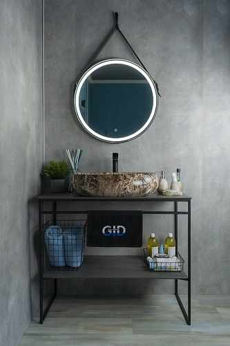 Раковина Gid Mnc168 54409 накладная под камень глянцевая 60x41x15 Раковина Gid Mnc168 54409 накладная под камень глянцевая 60x41x15