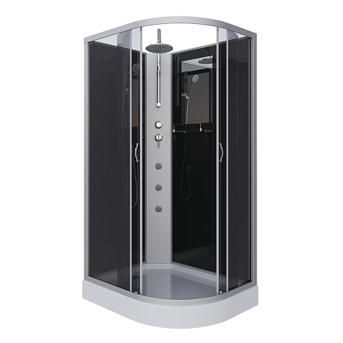 Душевая кабина Niagara Classic NG-3512-14LBKTG (1200х800х2100) низкий поддон (13см) стекло тонированное 35121433LBKTG Душевая кабина Niagara Classic NG-3512-14LBKTG (1200х800х2100) низкий поддон (13см) стекло тонированное 35121433LBKTG