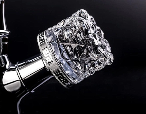 Смеситель для душа Boheme CRYSTAL бронза (двуручковый) 314-CRST Смеситель для душа Boheme CRYSTAL бронза (двуручковый) 314-CRST