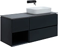 Тумба под раковину Allen Brau Infinity 120 1.21007.AM R антрацит матовый Тумба под раковину Allen Brau Infinity 120 1.21007.AM R антрацит матовый