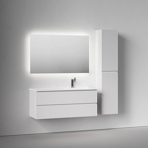 Тумба под раковину SANCOS Snob SNR120RW R правая 1195х445х500 Bianco подвесная Тумба под раковину SANCOS Snob SNR120RW R правая 1195х445х500 Bianco подвесная