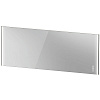 Зеркало Duravit XVIU XV70490B2B2 с подсветкой 202 см черный матовый