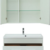 Тумба под раковину Aquanet Августа 90 белый (ручка хром) 00274019 Тумба под раковину Aquanet Августа 90 белый (ручка хром) 00274019
