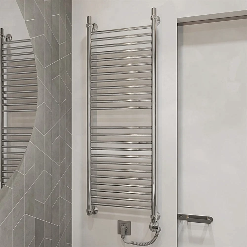 Полотенцесушитель электрический EWRIKA Медея S 120х40, R, хром 537549 Полотенцесушитель электрический EWRIKA Медея S 120х40, R, хром 537549