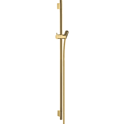 Душевая штанга Hansgrohe Unica S Puro 90 см со шлангом 28631990, полированное золото Душевая штанга Hansgrohe Unica S Puro 90 см со шлангом 28631990, полированное золото