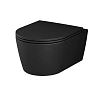 Унитаз подвесной AM.PM Func C8F1700MBSC FlashClean с сиденьем микролифт, черный матовый